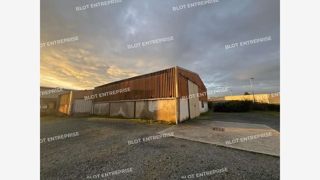A vendre locaux d'activités 330m² sur 1295m² Blain