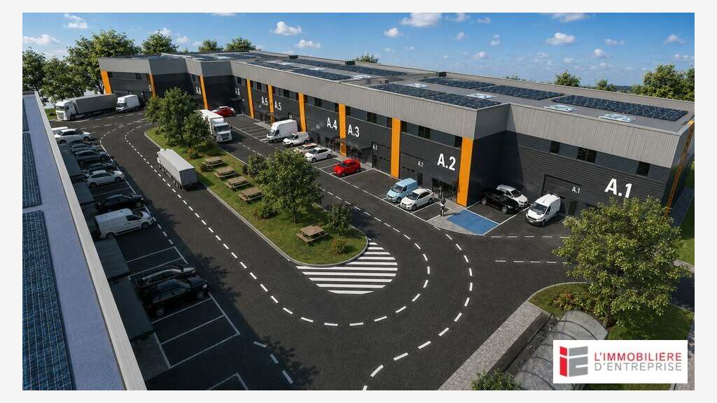 Vente cellule d'activité neuve de 657m² à Bruz