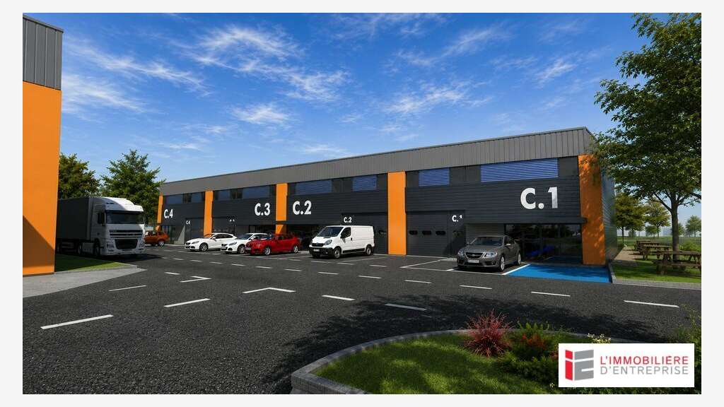Vente cellule d'activité neuve de 657m² à Bruz