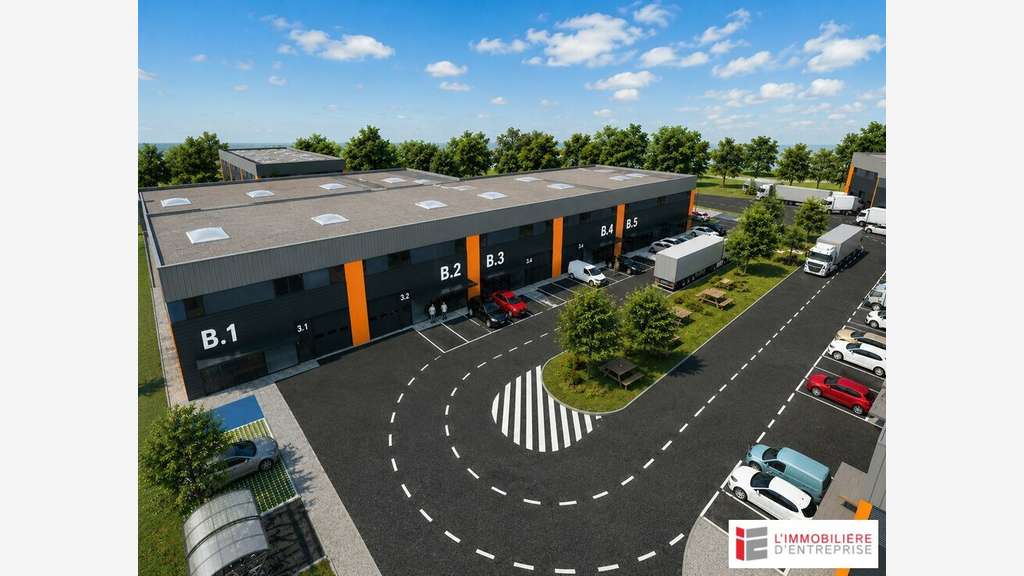 Vente cellule d'activité neuve de 657m² à Bruz
