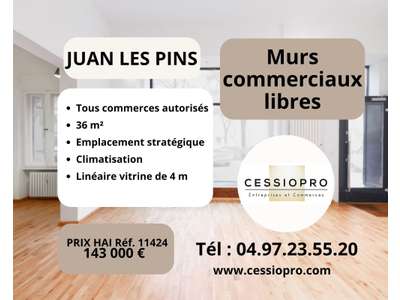 Vente Locaux commerciaux - Boutiques à Antibes