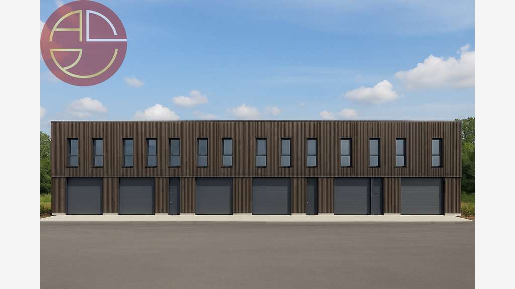 AV entrepôt neuf de 116m² empl strat à Castanet