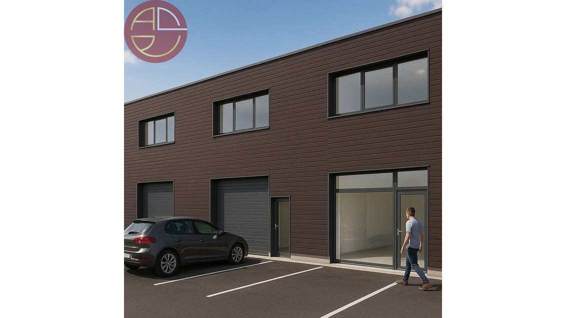 AV entrepôt neuf de 116m² empl strat à Castanet