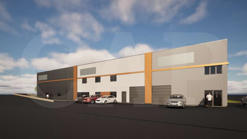 A vendre local neuf 623m² ZA de Kerpont à Caudan