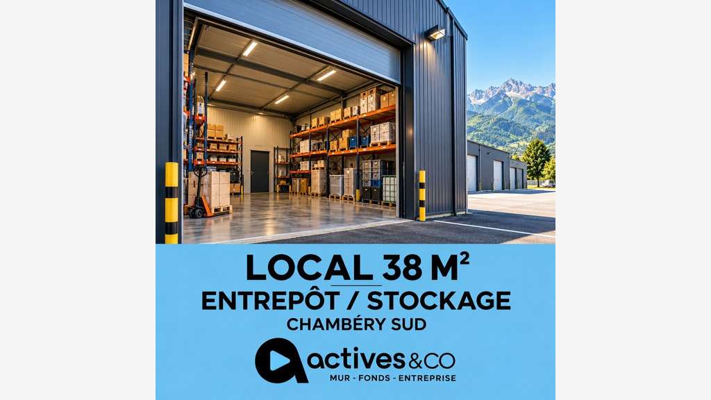 CHAMBÉRY SUD: LOCAL DE STOCKAGE / ENTREPÔT