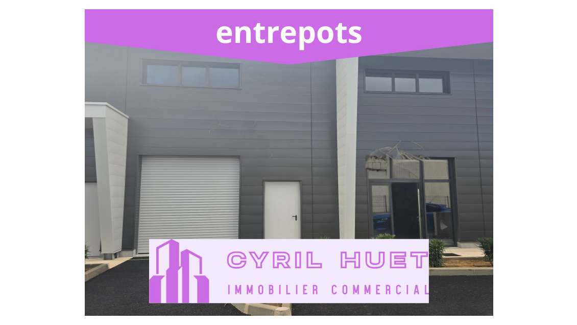 A vendre entrepôt 119m² zone artisanale Cogolin