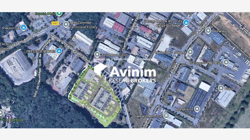 Vente locaux d'activités neufs de 352m² à Ennery