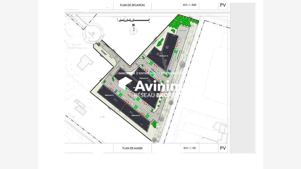 Cellule d’activités 286m² à vendre Fay-aux-Loges