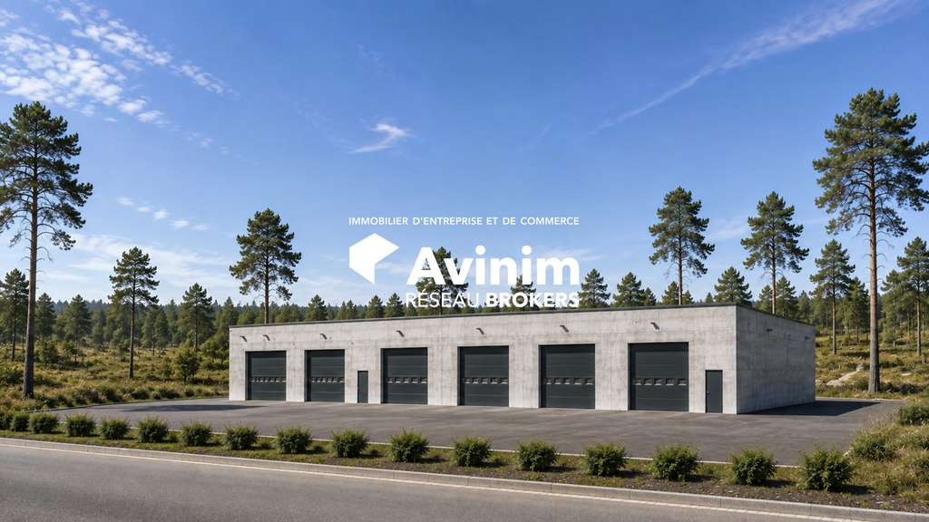Local artisanal neuf de 500 m² dans le canton de