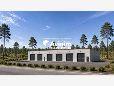 Local artisanal neuf de 500 m² dans le canton de