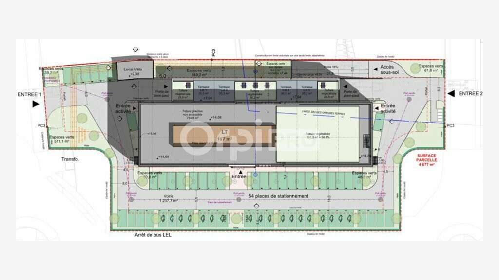 Locaux d'activité neufs à vendre à Genas