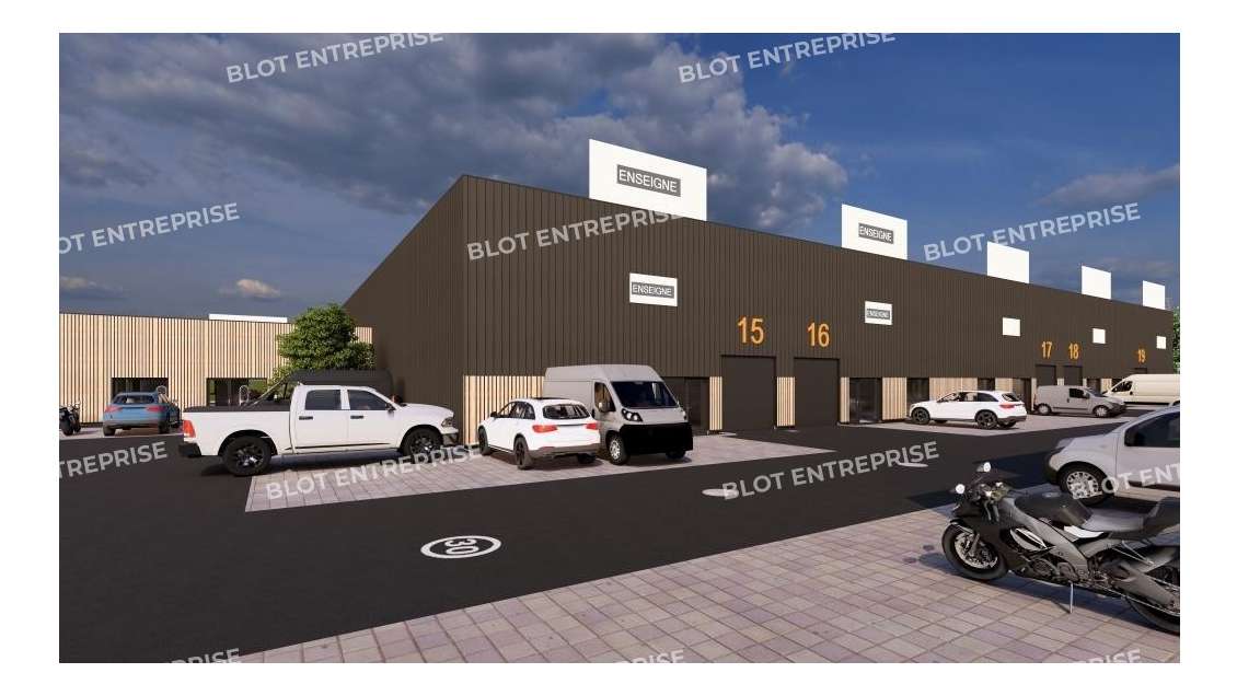 A vendre local d'activités 120m² à Goven