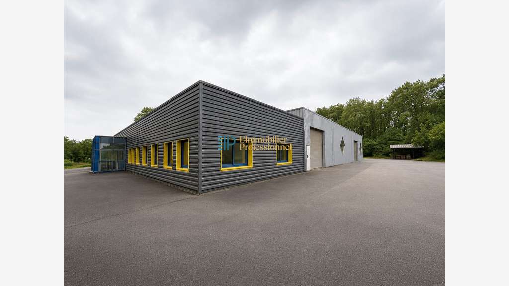Bâtiment industriel 1595m² à vendre à Hennebont