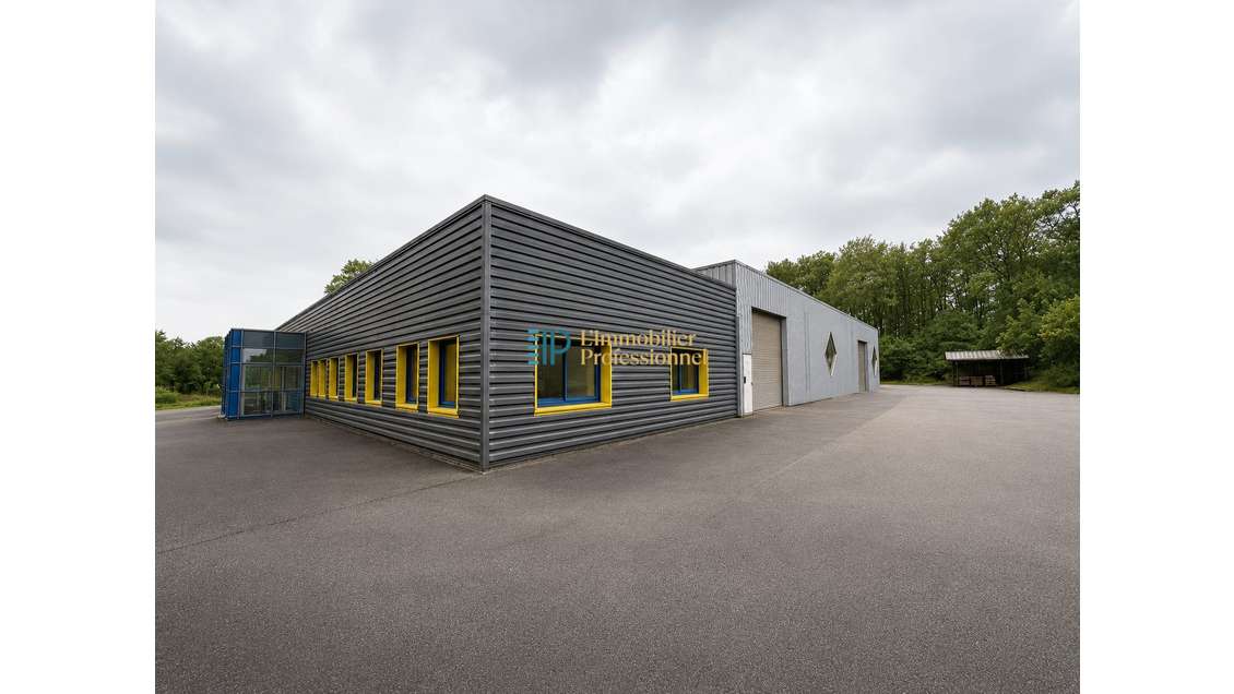 Bâtiment industriel 1595m² à vendre à Hennebont