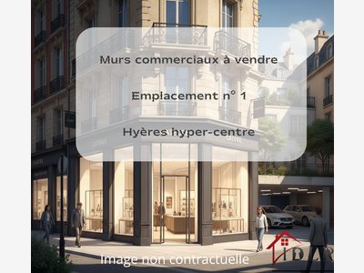 Vente local commercial de 771m² à Hyères centre