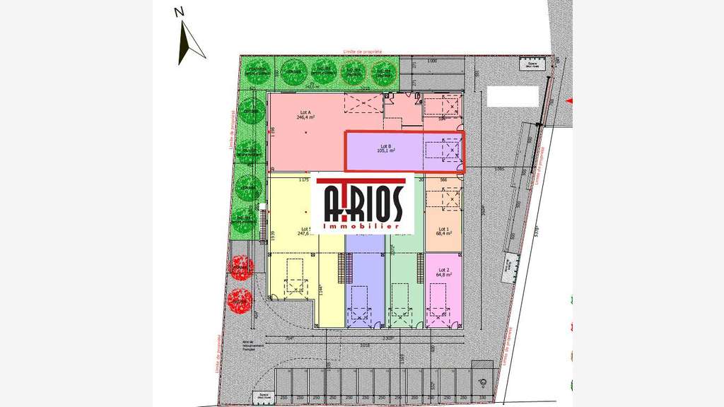 ENTREPOT NEUF 175 M²