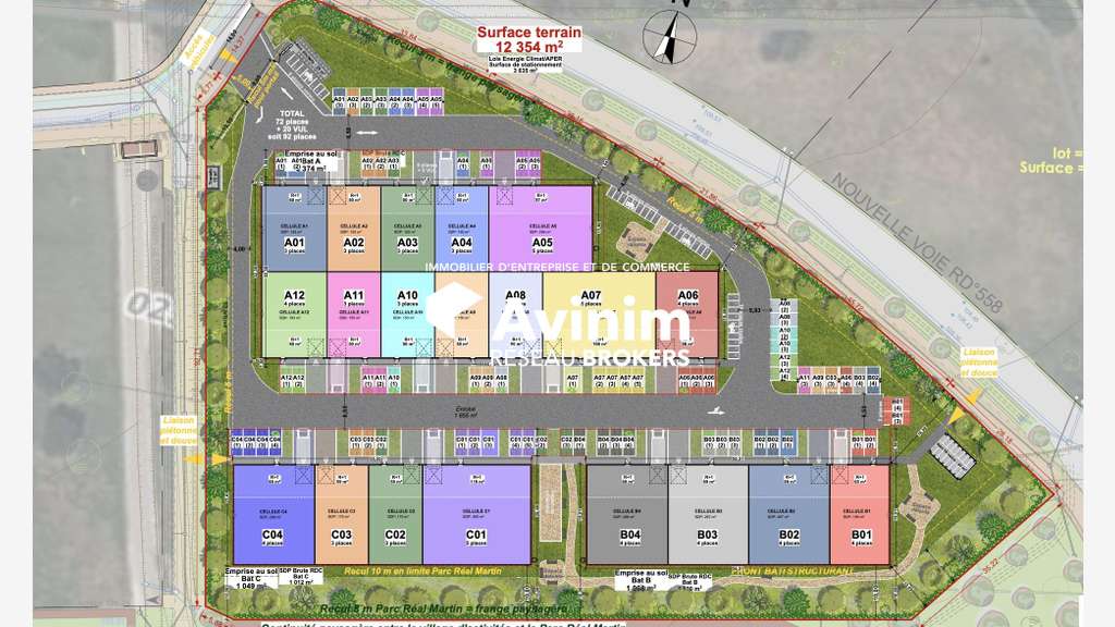 AV Local professionnel 200m² au Cannet des Maures