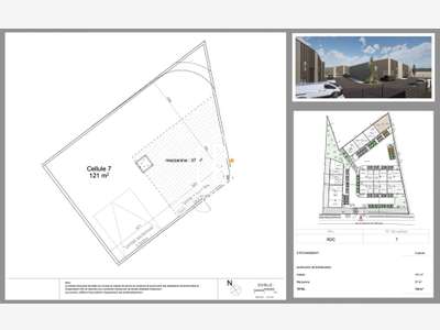 Vente  local activité 158m² Les Sorinières VEFA