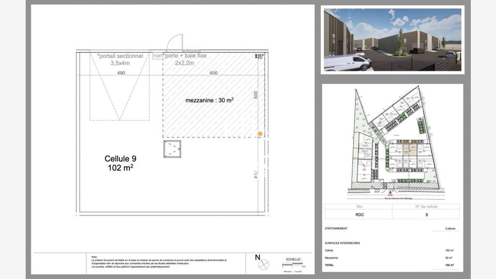 Les Sorinières - Local d'activité 132 m² à vendre