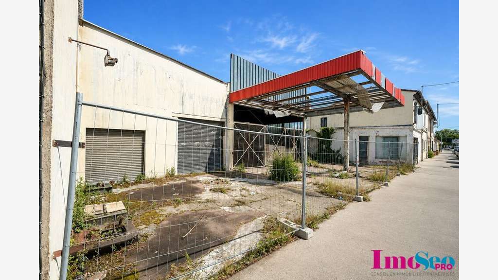 AV maison + entrepôt 470m² prox centre Libourne