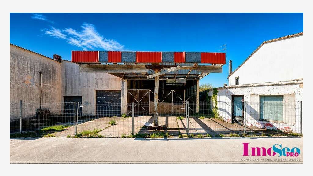 AV maison + entrepôt 470m² prox centre Libourne