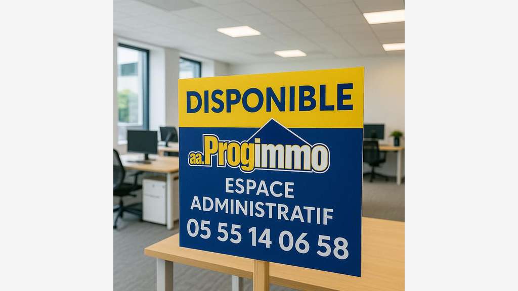 Vente local 95m² sur axe très passant à Limoges
