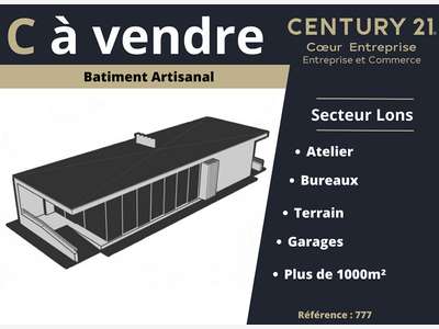 Local artisanal 1000m² à Lons Le Saunier