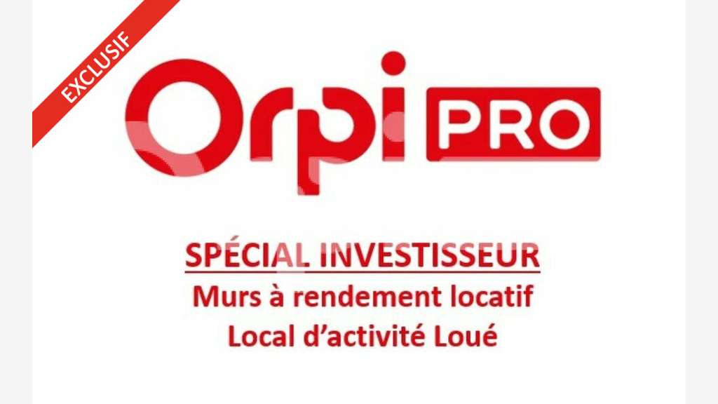 Murs loués à rentabilité pour investisseur