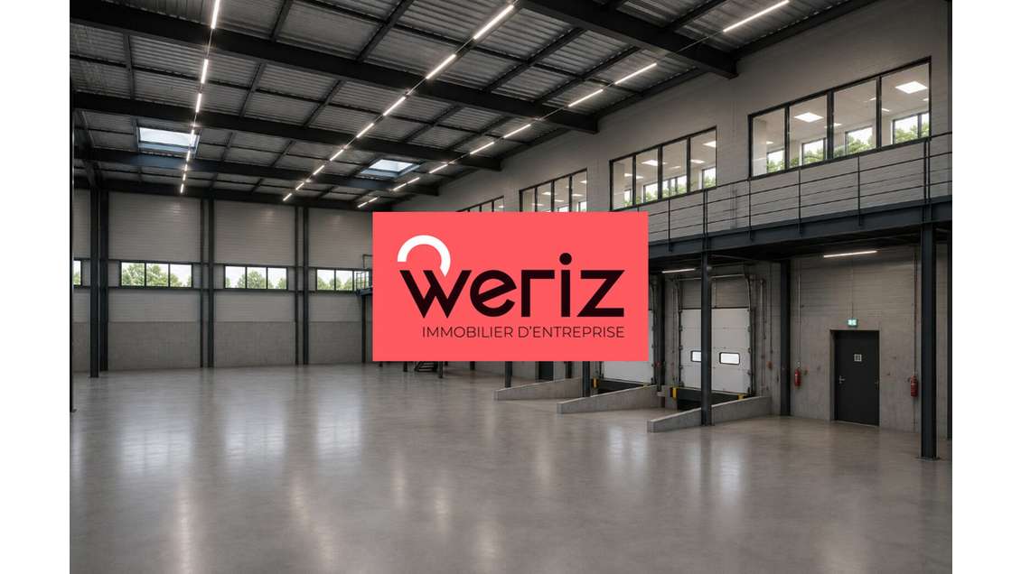 Locaux d'activité - entrepôt de 841 m² non divisib