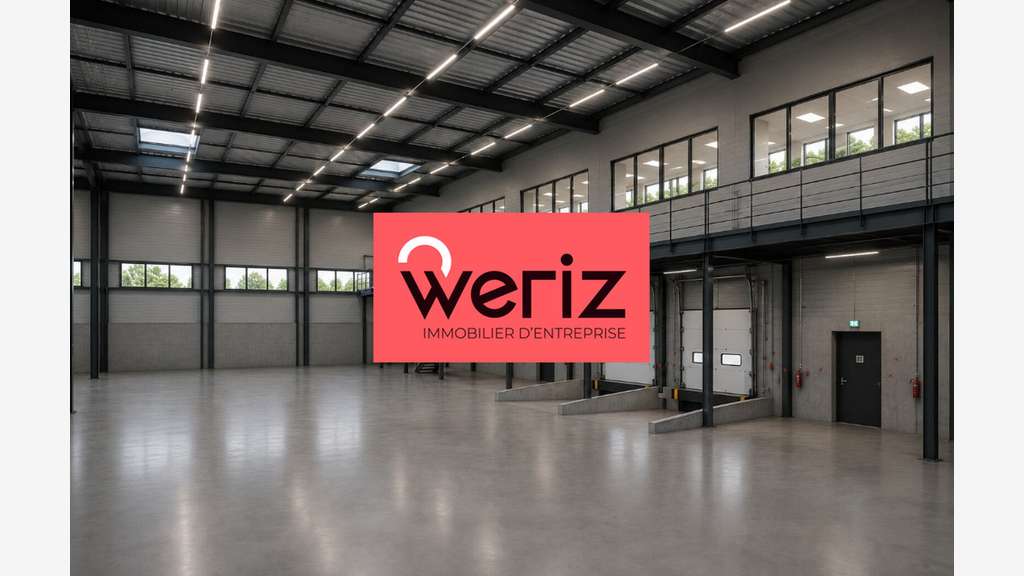 Locaux d'activité - entrepôt de 841 m² non divisib