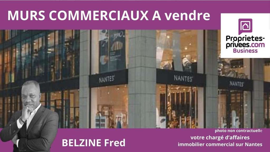 Vente murs commerciaux 228m² à Nantes Nord