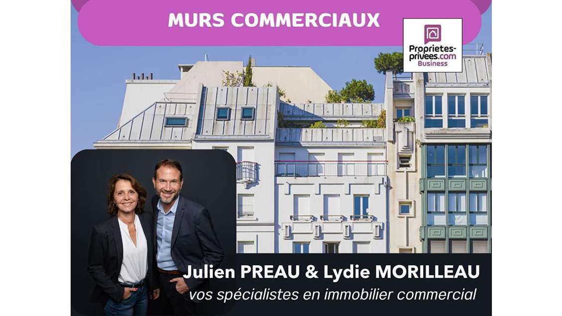 Vente murs commerciaux loués à Couëron