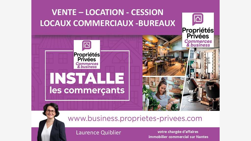 Murs commerciaux libres 88m² à vendre à Nantes