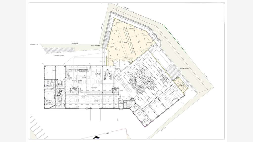 Vente local industriel 3000m² env. Berd'Huis