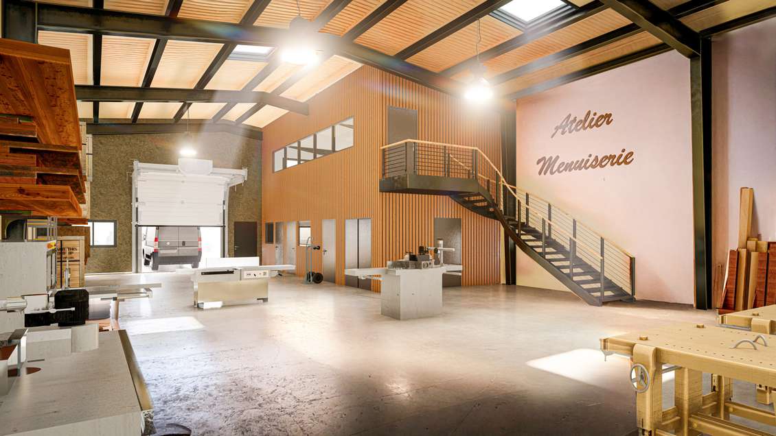 AV local neuf 331m² ZA La Belle Fontaine à Paulx