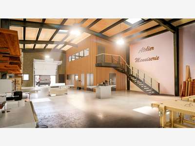 AV local neuf 331m² ZA La Belle Fontaine à Paulx