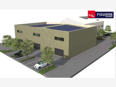 3 locaux d'activités à vendre zone du Bas Taulet  