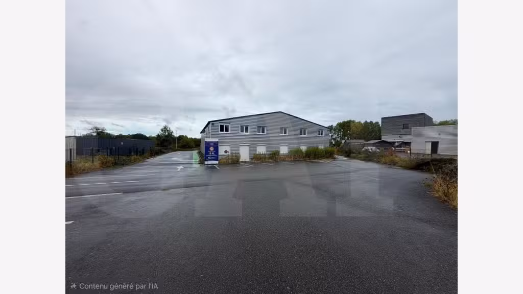 A vendre local d’activité bureaux 550m² à Plérin