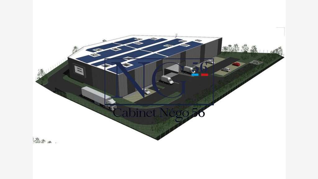 Entrepôt neuf en VEFA divisible Pays de Ploermel  