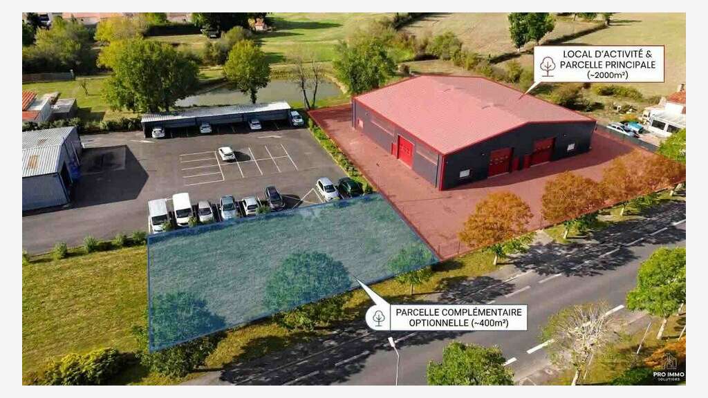 Local d'activité 702m² à vendre Parthenay Pompaire