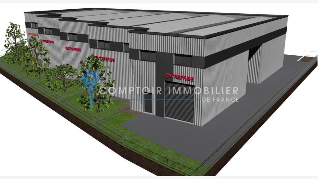 Cède locaux d'activités neufs 120m² Pontcharra 38