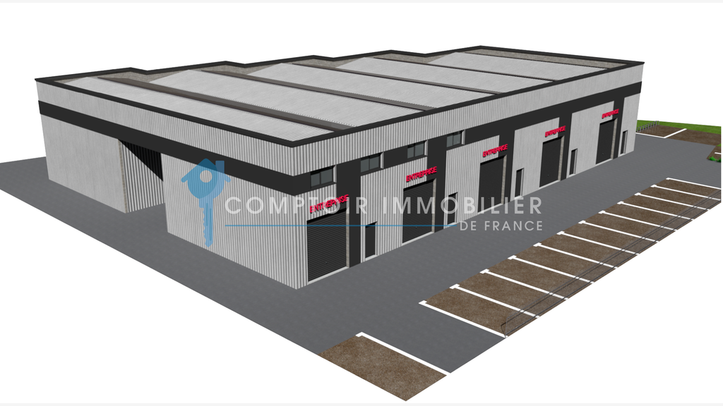 Cède locaux d'activités neufs 120m² Pontcharra 38