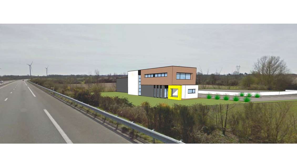 AV bâtiment d'activité 575m² à Pontchâteau