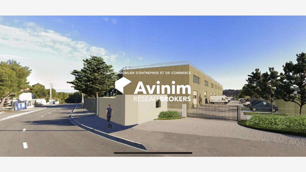 Vente bâtiment industriel 1400m² en construction