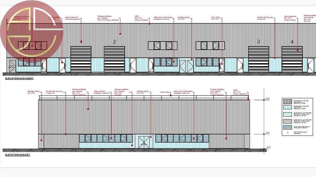 Entrepôt neuf 2268m² à vendre à Portet-sur-Garonne