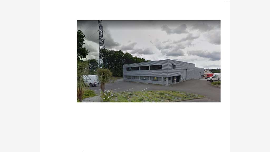 Vente local d'activité à Quimper Zone de Cuzon