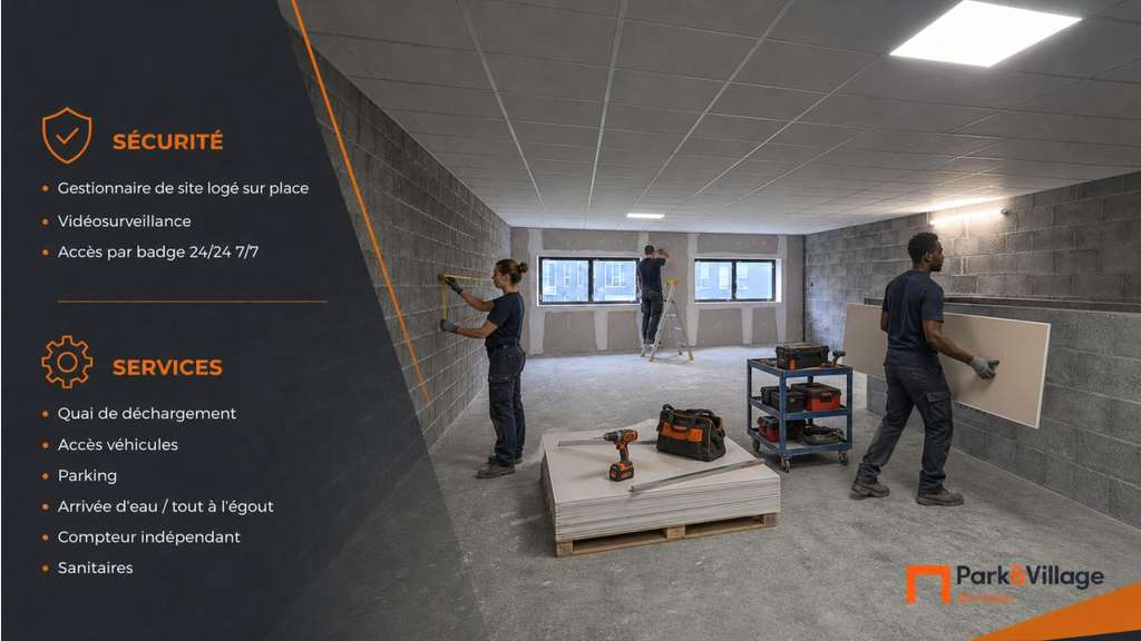 Vente local stockage et bureaux de 144m² à Rennes