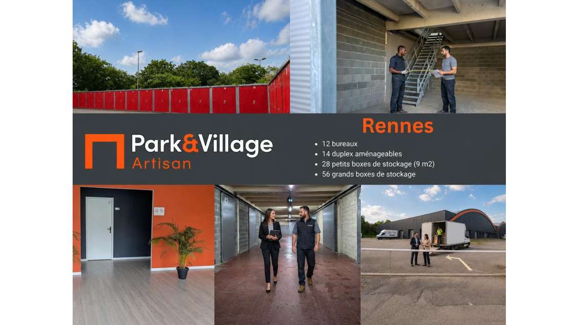 Vente local stockage et bureaux de 144m² à Rennes