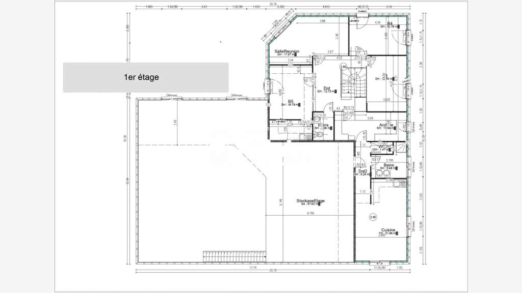 Vente bâtiment d'activité avec bureaux sur Riom