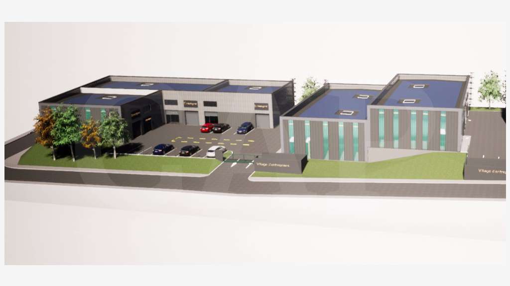 A vendre cellules 307m² axe Rennes Fougères